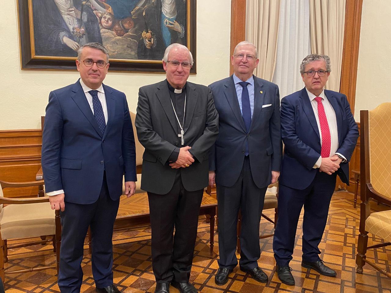Valoración del convenio con UMAS del Arzobispo de Sevilla Don José Ángel Sáiz Meneses