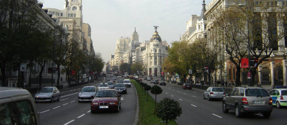 Calle Alcalá de Madrid