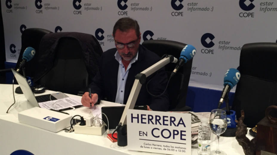 Carlos Herrera en el Palacio de Congresos de Logroño.