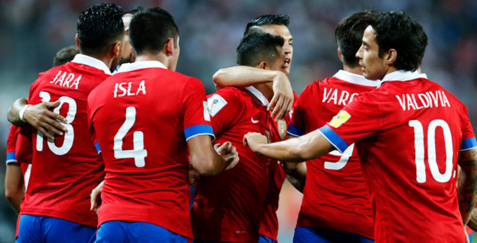 Chile se impuso a Perú en Lima con un doblete de Alexis Sánchez. Reuters.