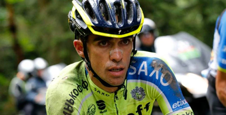 Alberto Contador, en la prelista del Mundial. EFE.