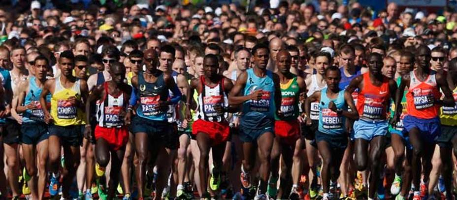 Inicio del Maratón de Londres (REUTERS)