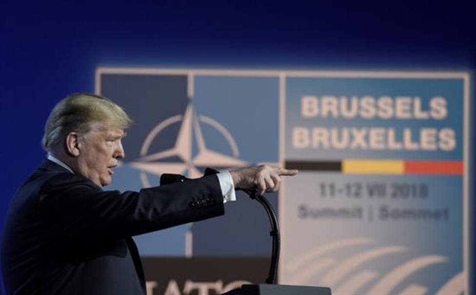Donald Trump en la OTAN