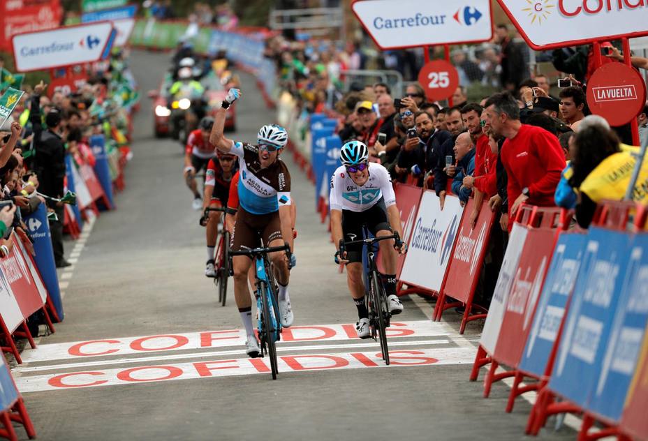 Alexandre Geniez ganador de la duodécima etapa de la Vuelta