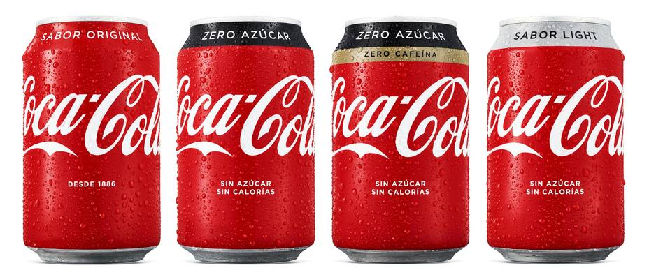 Las bebidas bajas en o sin calorías ya suponen el 52% del total de las ventas de Coca-Cola en España