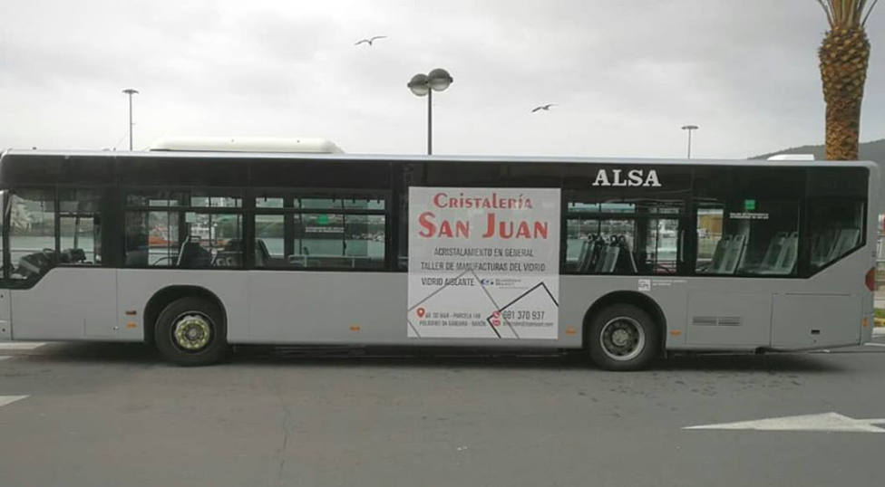 Autobús de ALSA en Ferrol - FOTO: Impacto Central de Medios Concertados