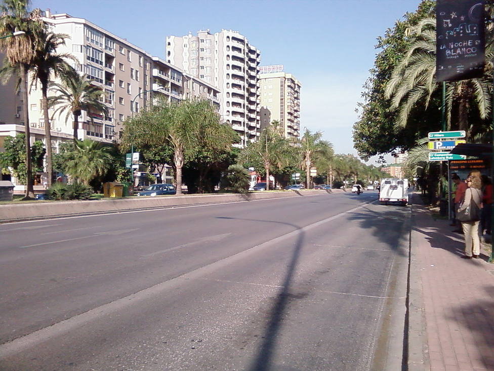 Imagen de la Avenida Andalucía de la capital.