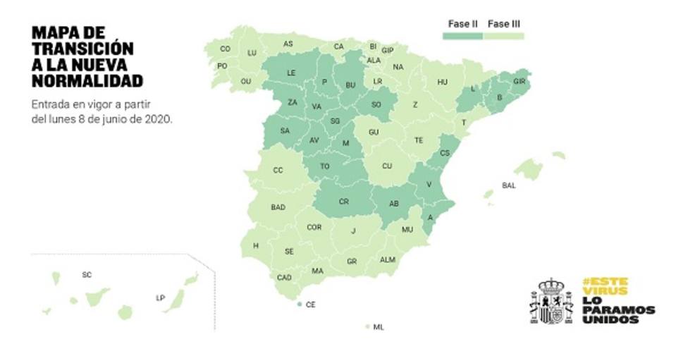 La Región de Murcia pasará a la fase 3 el próximo lunes