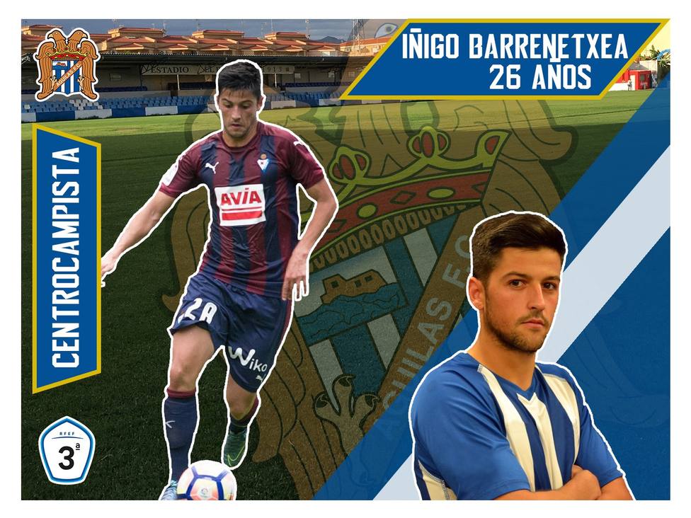 Iñigo Barrenetxea vuelve al Águilas FC