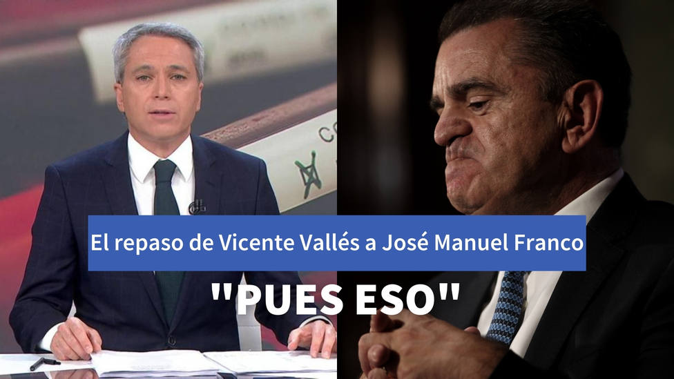 El repaso de Vicente Vallés a Franco por quitarse la responsabilidad de Barajas: Pues eso