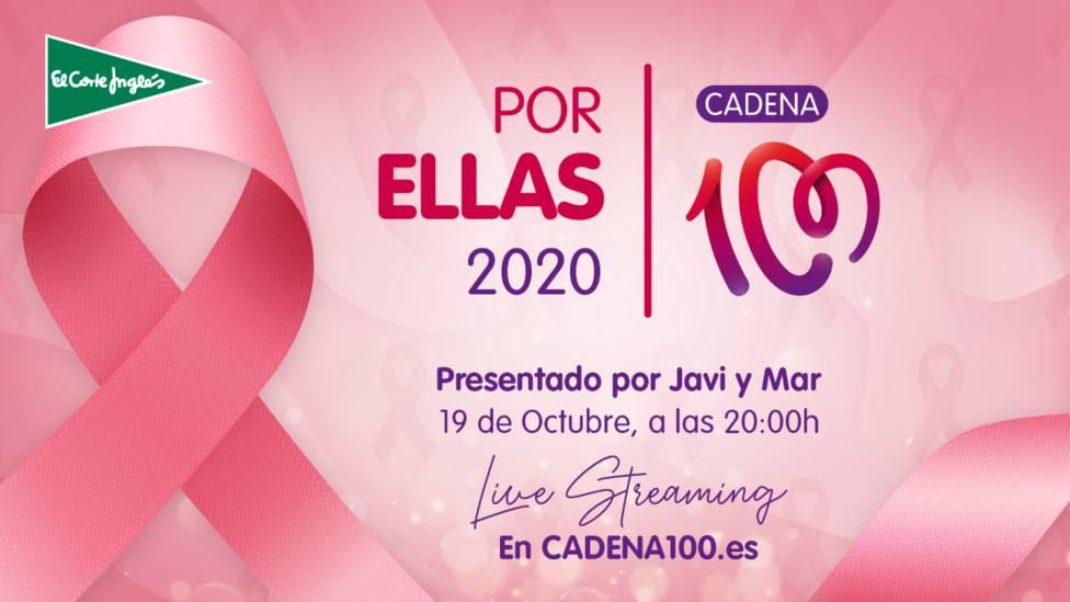 CADENA 100 celebra el Festival online Por Ellas 2020 con los Nº 1 de la música