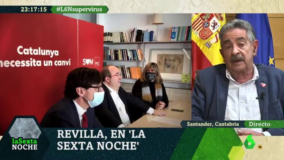 Revilla frena a Iñaki López en LaSexta Noche por sus claras intenciones con la entrevista: Quiero acabar
