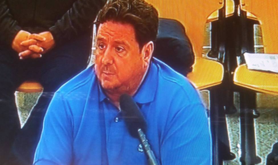 El denunciante de la trama Gürtel, José Luis Peñas, declarando durante el juicio