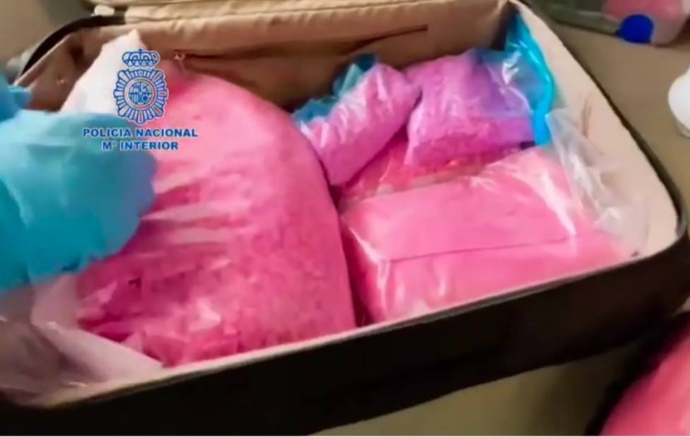 Cae una organización criminal que introducía cocaína rosa en nuestro país y la distribuía en Málaga y Madrid