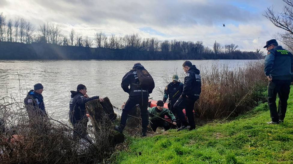 Encuentran el cuerpo del piloto del ultraligero accidentado el pasado 17 de diciembre en el Duero