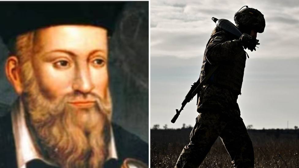 Nostradamus y un soldado