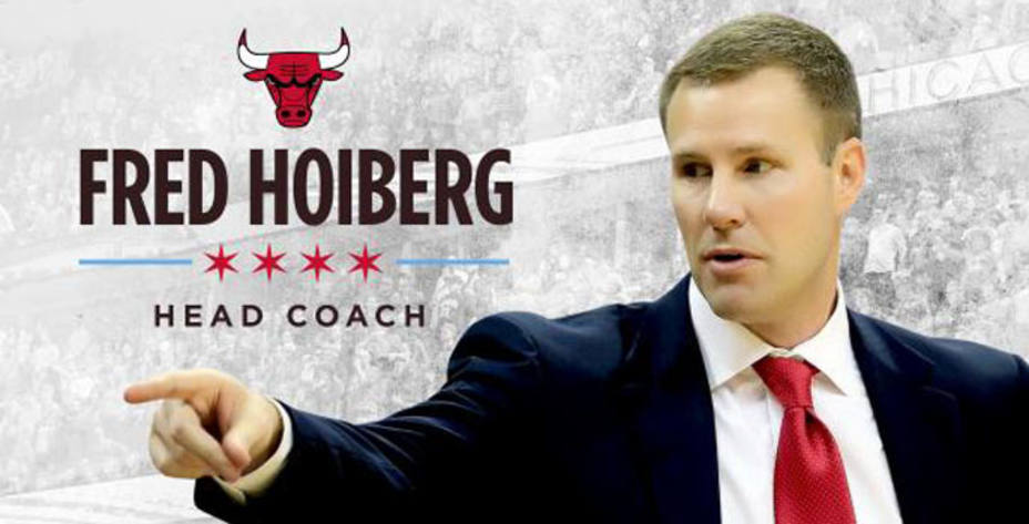 Fred Hoiberg será el entrenador de los Bulls las próximas 5 temporadas. @chicagobulls.