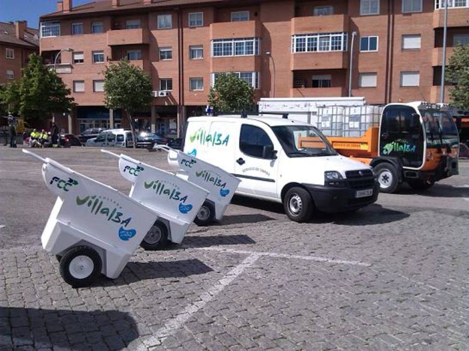 Nueva imagen de los vehículos de limpieza viaria