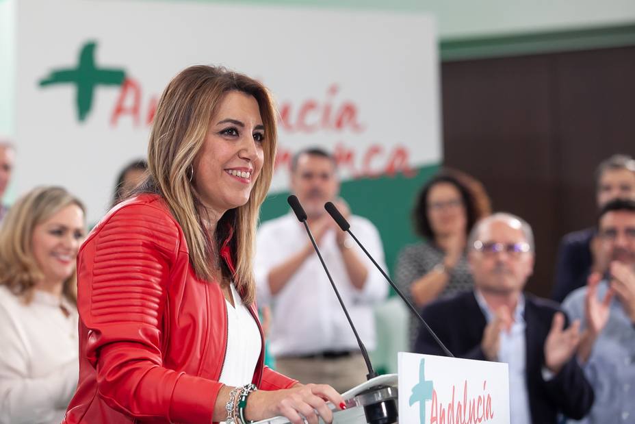 AMP.- Susana Díaz dice que PSOE-A ofrece el único proyecto sólido y solvente y rechaza el barrizal y los insultos