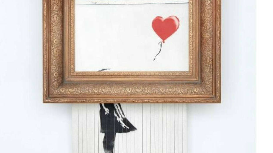 La compradora de la obra de Banksy que se autodestruyó confirma su adquisición: Tendré mi pieza de historia del arte