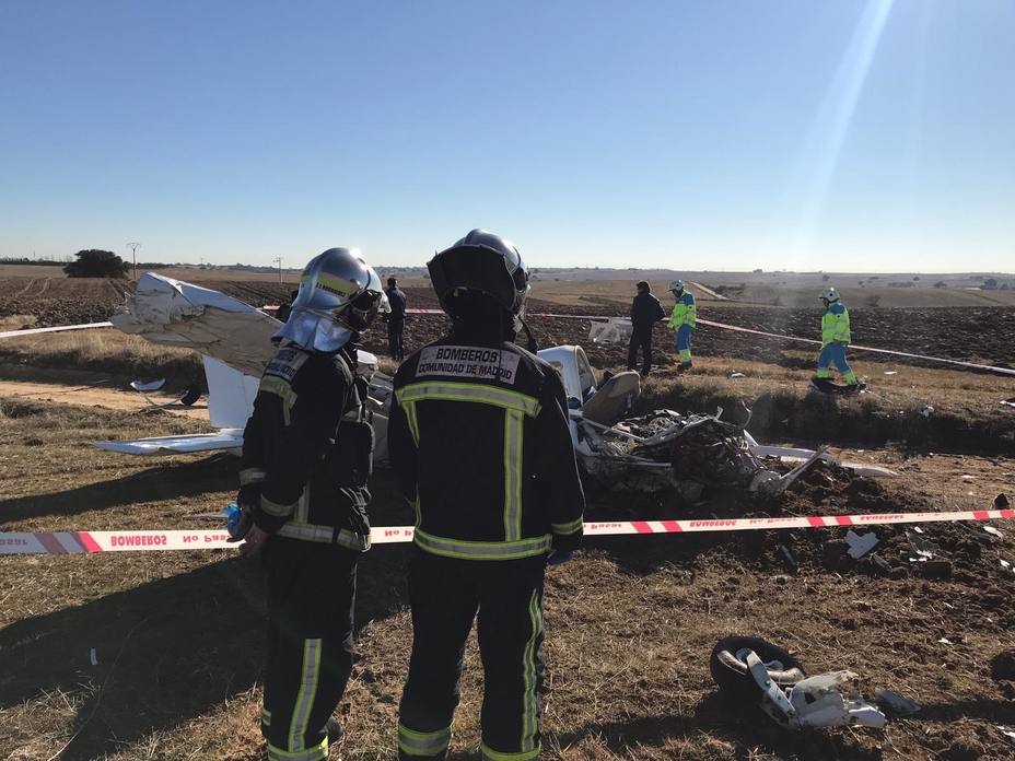 Los dos fallecidos en un accidente de avioneta en Quijorna (Madrid) eran una instructora de 30 aÃ±os y un alumno de 26