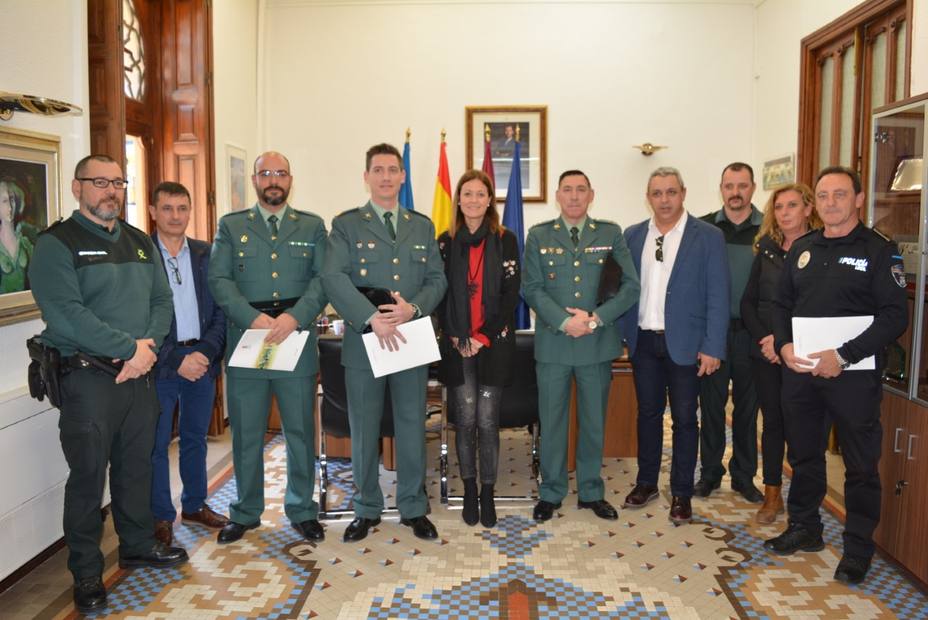 El Ayuntamiento reconoce la labor de Guardia Civil y Policía Local en la operación Fransena II