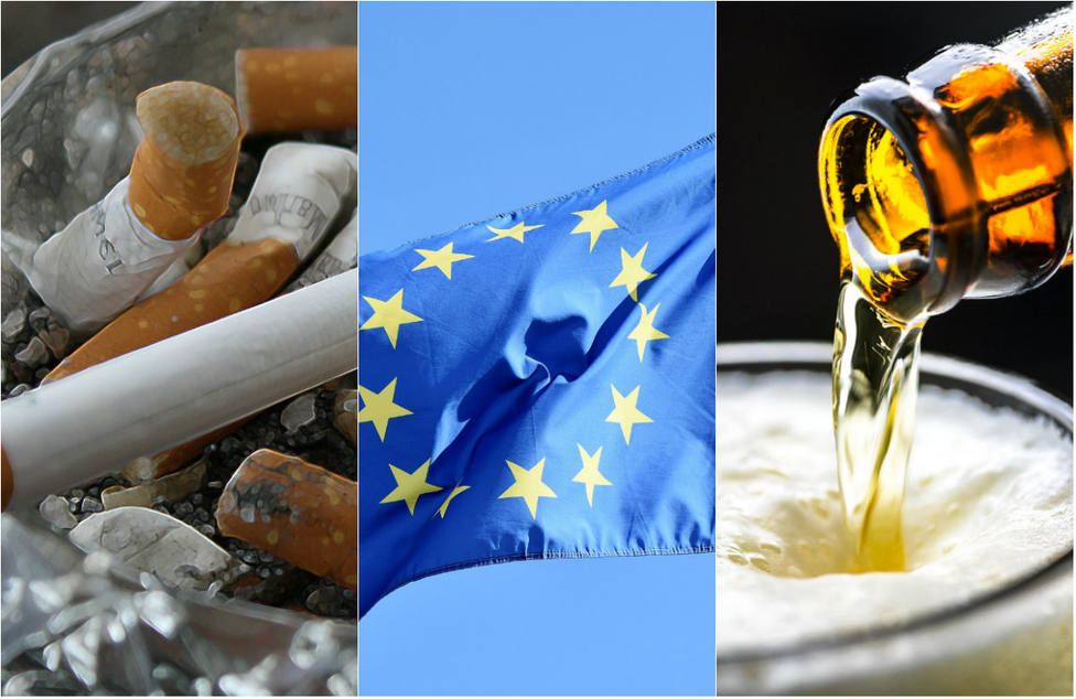 Europa, más dura que España con el tabaco y mucha más restrictiva con el alcohol