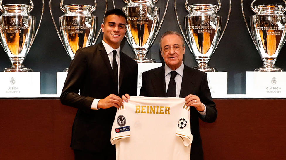 Reinier, presentado como nuevo jugador del Real Madrid (FOTO: Real Madrid)