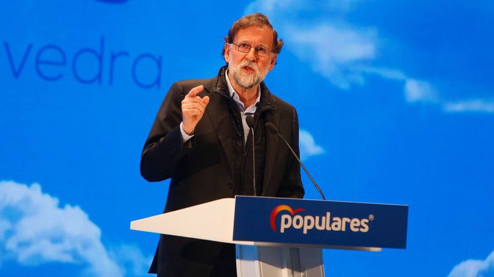 El último lapsus de Rajoy en su discurso en Pontevedra