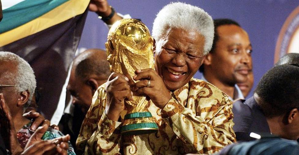 Nelson Mandela, la pieza clave del Mundial de Sudáfrica 2010