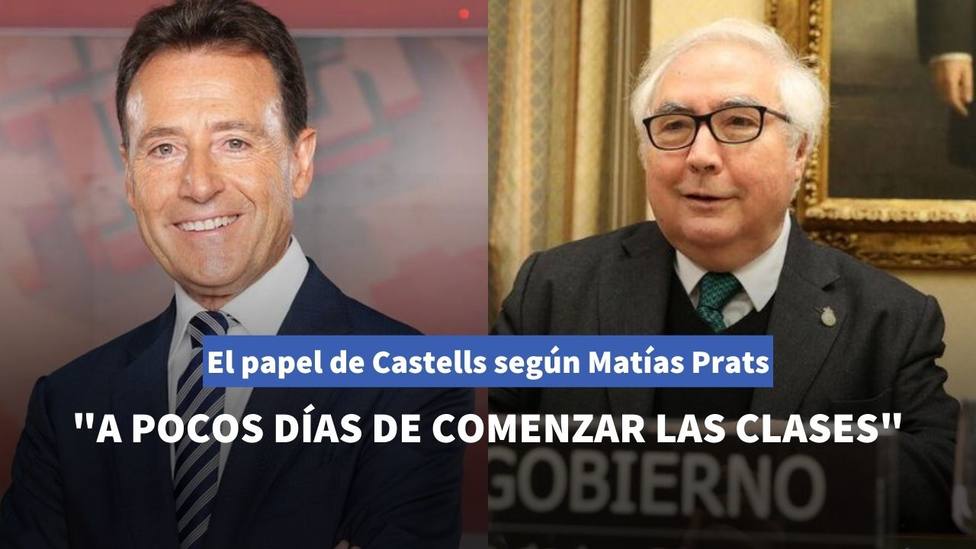 Matías Prats sentencia el papel de Manuel Castells en el Gobierno con un certero análisis en Antena 3
