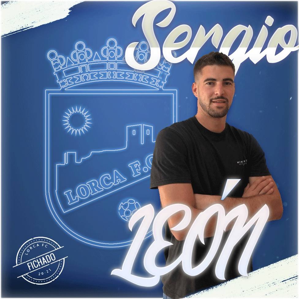 Sergio León, incorporación sorpresa en el Lorca FC