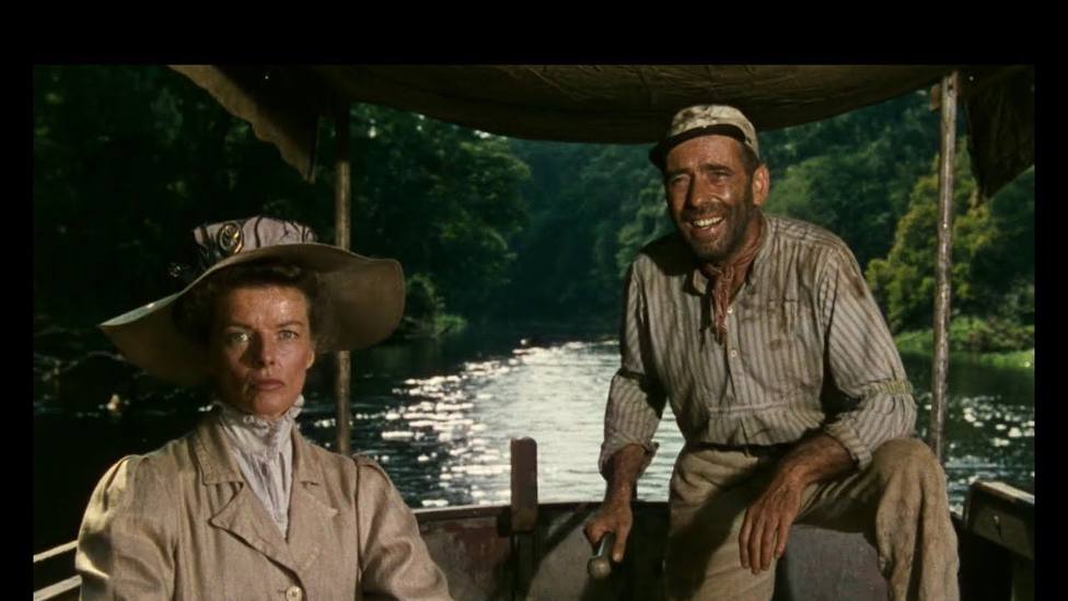 Este martes, no te pierdas a Humphrey Bogart y Katharine Hepburn en “La reina de África”