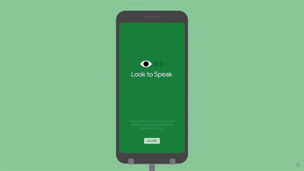 Software: La app de accesibilidad Look to Speak de Google añade el soporte para español