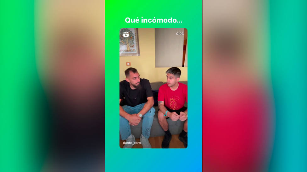 Borja Iglesias, junto a Dante Caro en el vídeo que han grabado a sus redes sociales
