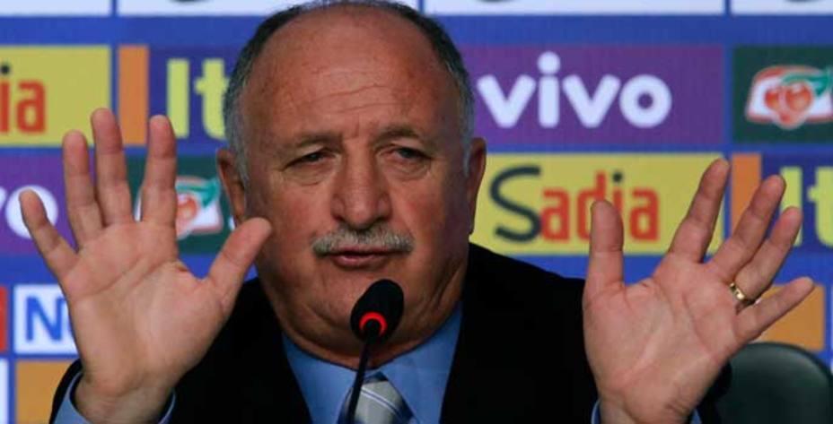 Scolari, entrenador de Brasil. (Reuters)