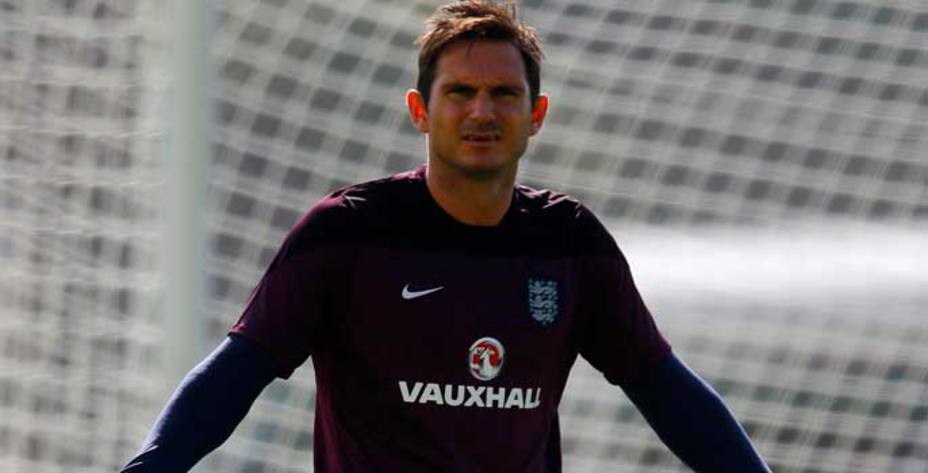 El capitán de la selección de Inglaterra, Frank Lampard. Reuters