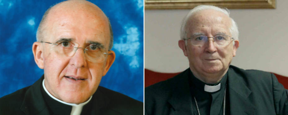 Mons Carlos Osoro y el Cardenal Antonio Cañizares. Foto CEE
