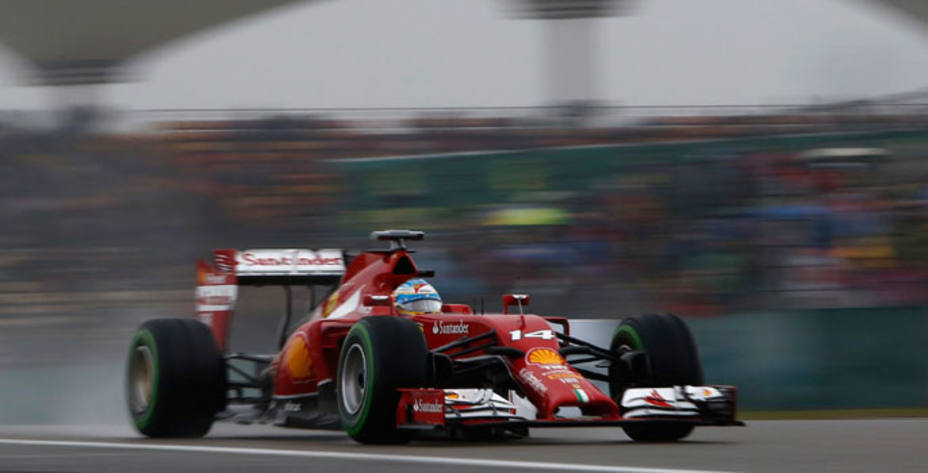 Alonso logró la tercera posición en el GP de China. Reuters.
