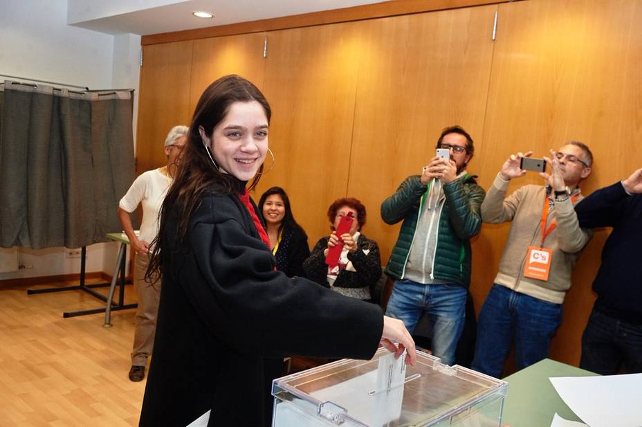 La joven que ha votado por Puigdemont el 21-D