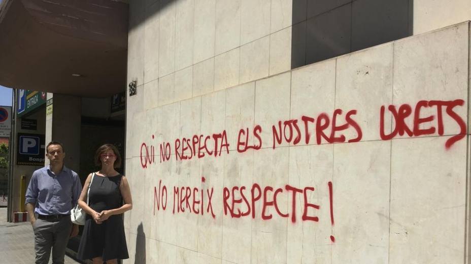 Los delitos por odio político se disparan un 111% en Cataluña, sobre todo tras 1-O