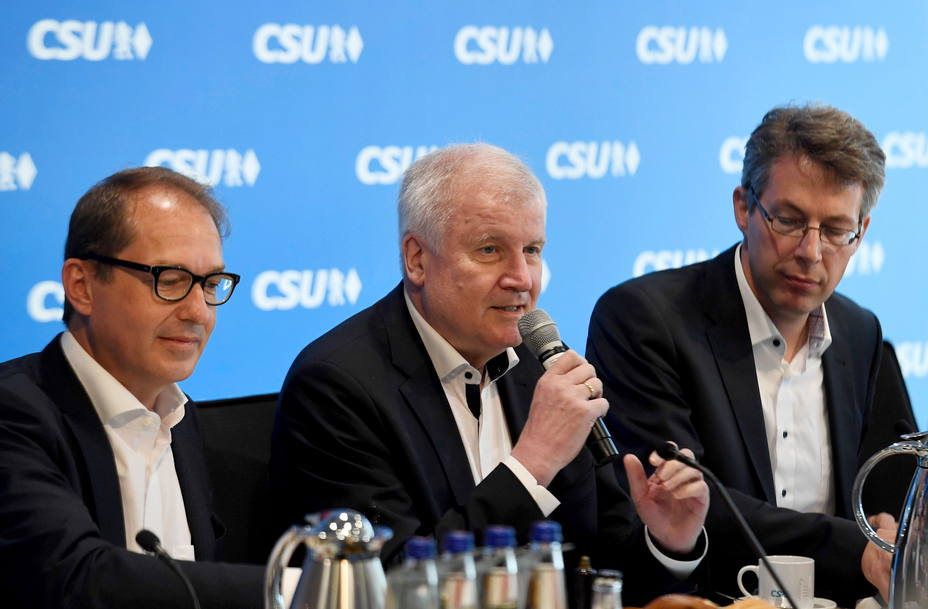 Meeting of CSU leaders in Munich