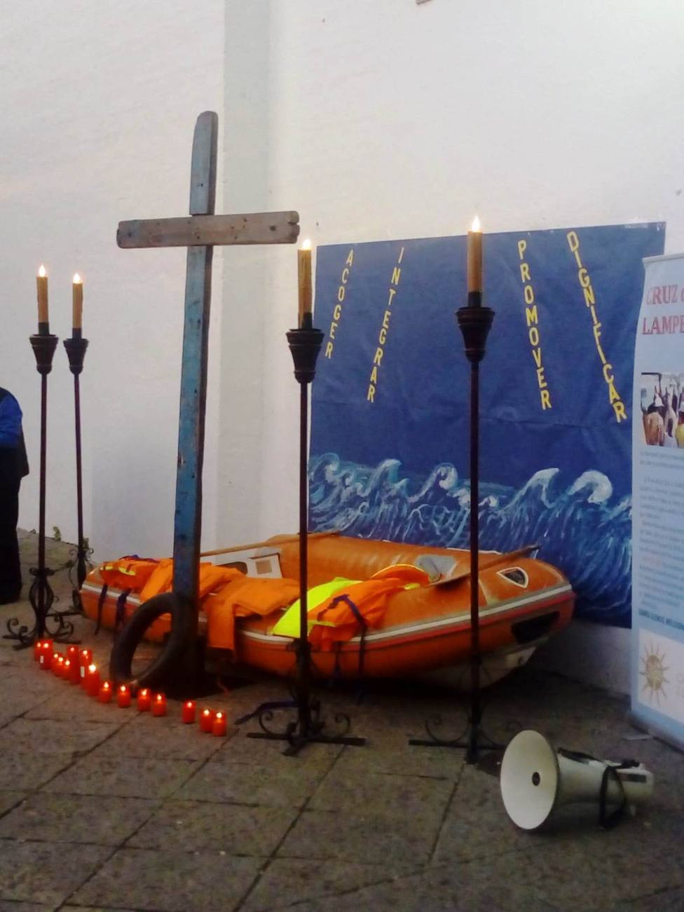 La Cruz de Lampedusa recorrerá desde mañana la Diócesis de Huelva