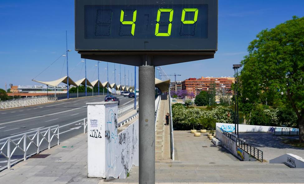 40 grados y alertas; la foto en los cielos de Jaén, Córdoba y Sevilla