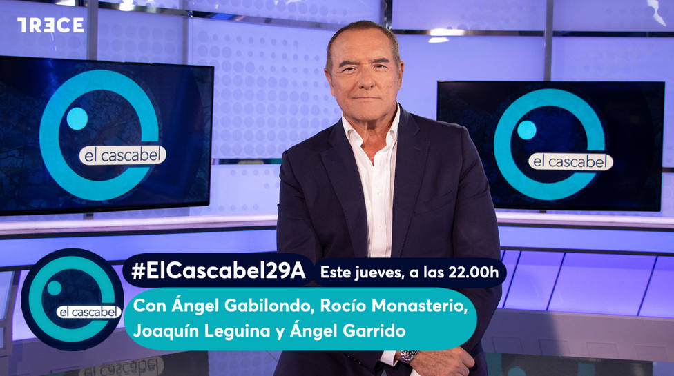 Ángel Gabilondo y Rocío Monasterio, esta noche en “El Cascabel”
