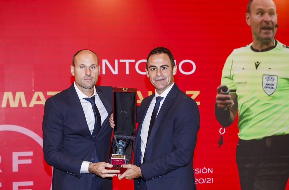 Mateu Lahoz, mejor árbitro de LaLiga Santander en la temporada 2020-21