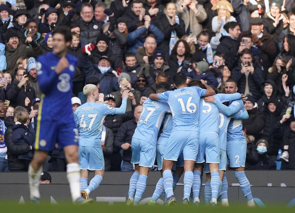 Imagen del Manchester City - Chelsea
