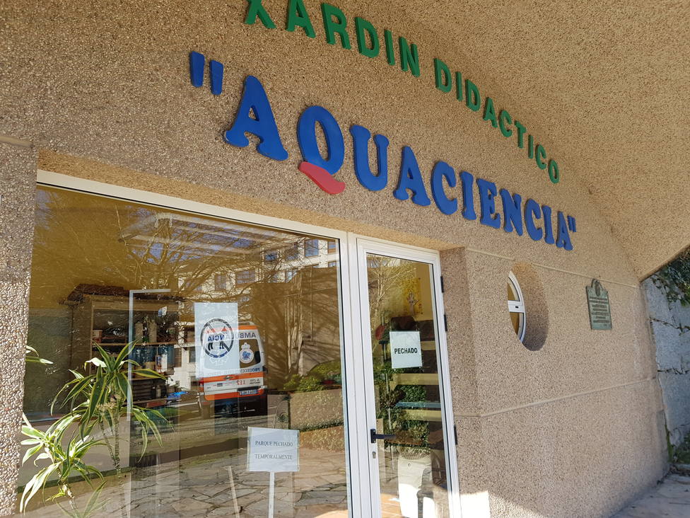 Las instalaciones de Aquaciencia permanecen cerradas desde hace casi dos años - FOTO: PP de Ferrol
