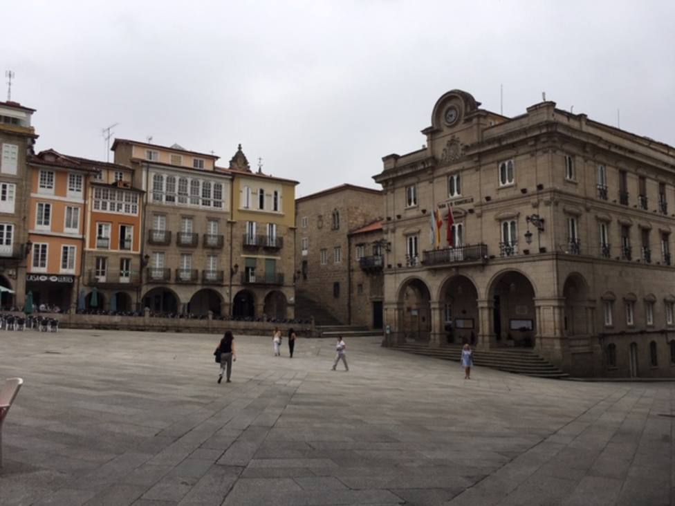 Así es la Plaza Mayor de Ourense: muy singular en España - Ourense - COPE