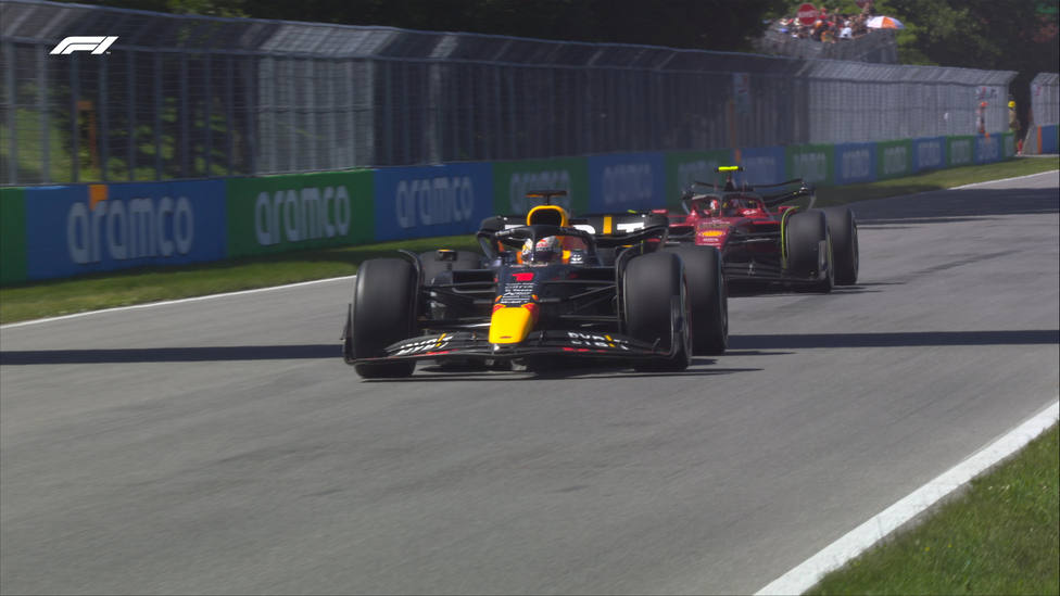 Sainz roza la victoria en Canadá, pero no puede con Verstappen en la vueltas finales